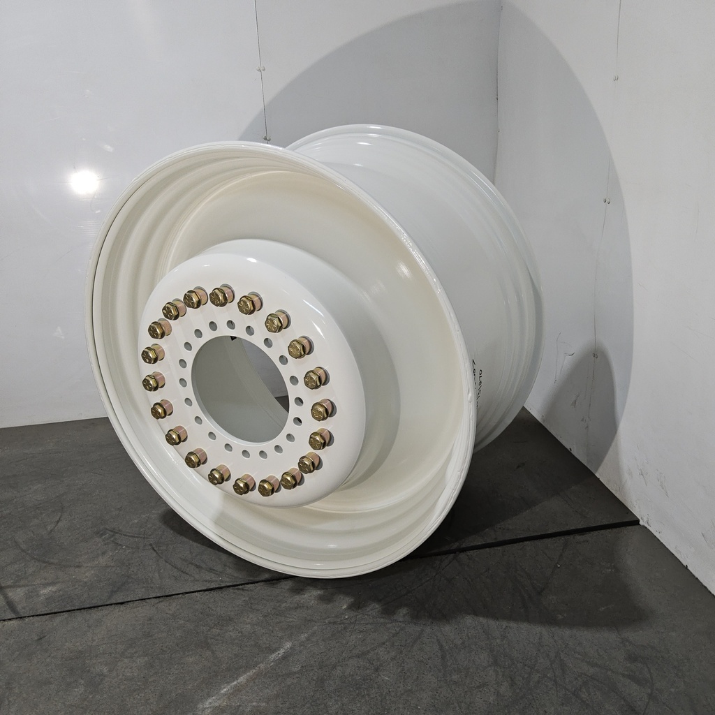 23"W x 42"D, New Holland White 20-Hole Straddle Dual 2.0 - Inside Main