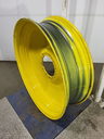 13"W x 46"D, John Deere Yellow 12-Hole Bubble Disc