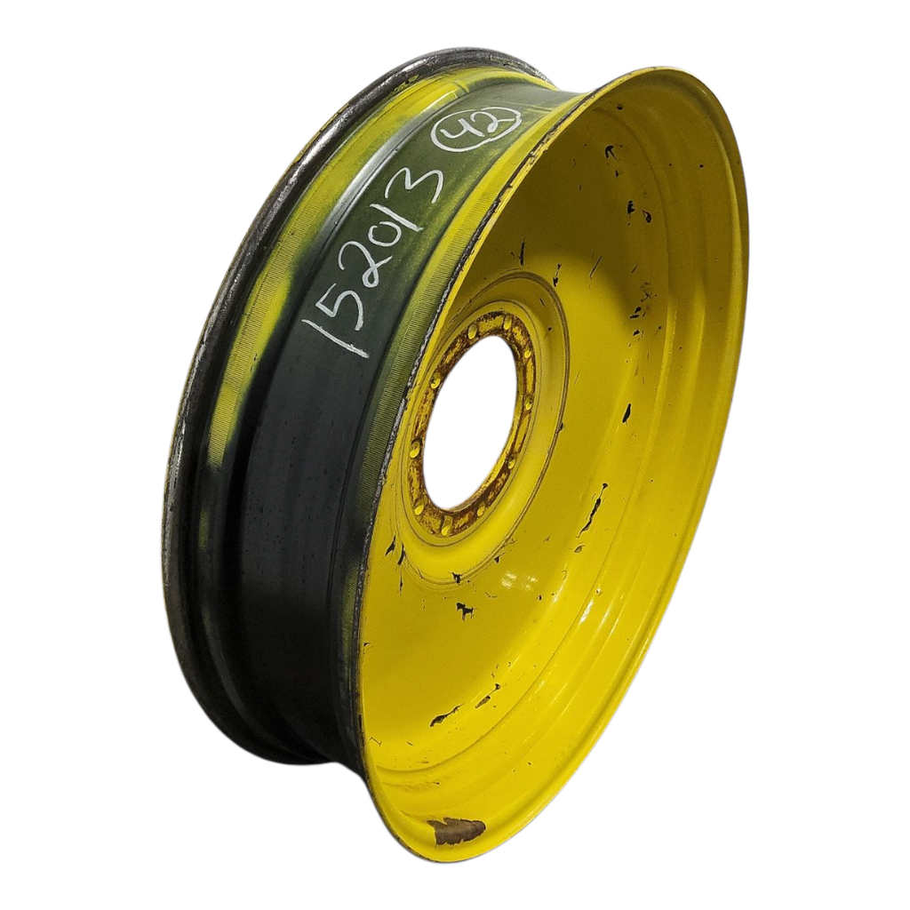 10"W x 42"D, John Deere Yellow 10-Hole Formed Plate Sprayer