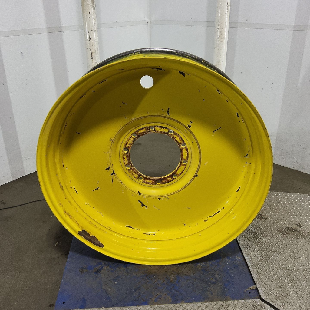10"W x 42"D, John Deere Yellow 10-Hole Formed Plate Sprayer