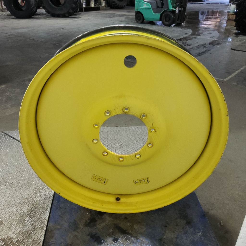 10"W x 42"D, John Deere Yellow 10-Hole Formed Plate Sprayer
