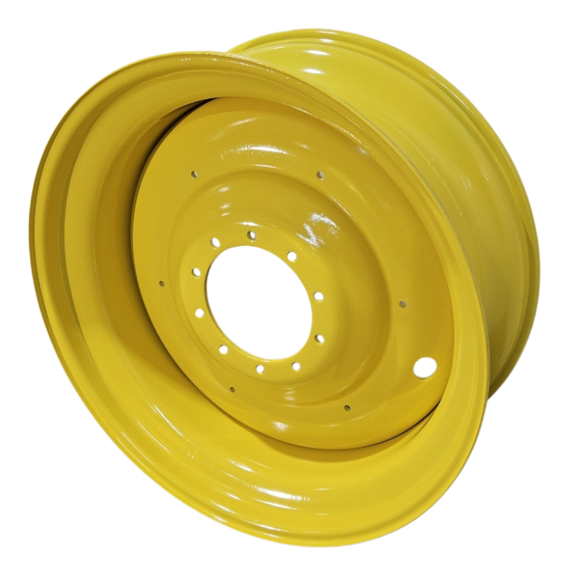 16"W x 42"D, John Deere Yellow 10-Hole Formed Plate