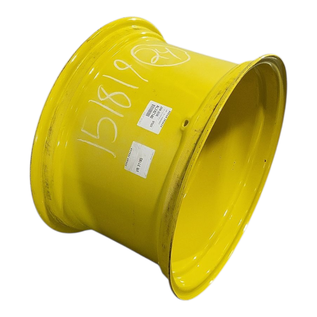 15"W x 24"D, John Deere Yellow 8-Hole Formed Plate