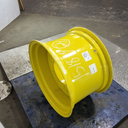 15"W x 24"D, John Deere Yellow 8-Hole Formed Plate