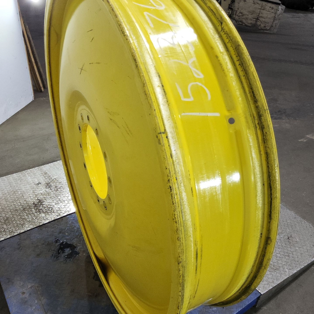 10"W x 50"D, John Deere Yellow 12-Hole Bubble Disc