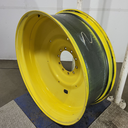 16"W x 46"D, John Deere Yellow 10-Hole Formed Plate