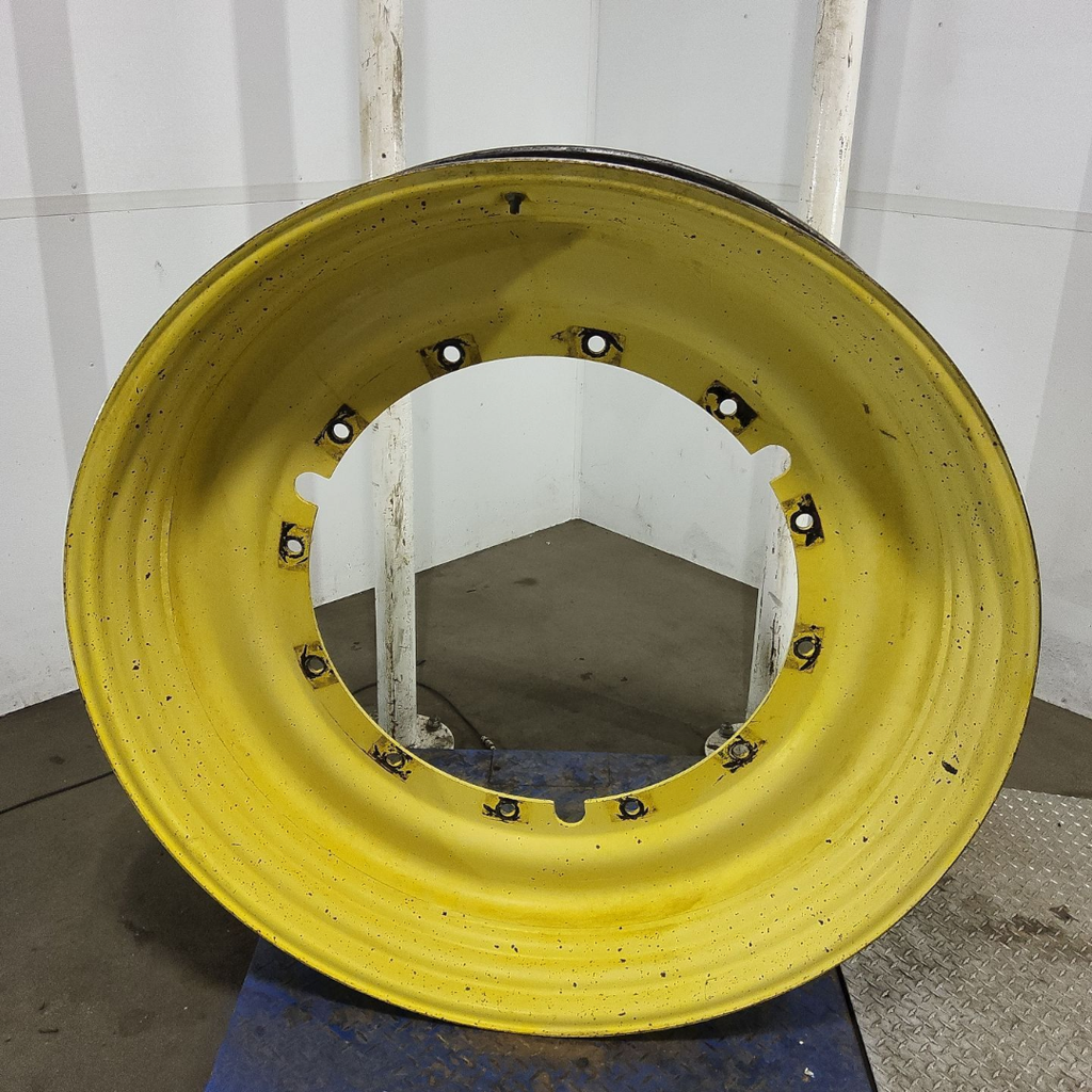 10"W x 50"D, John Deere Yellow 12-Hole Stub Disc