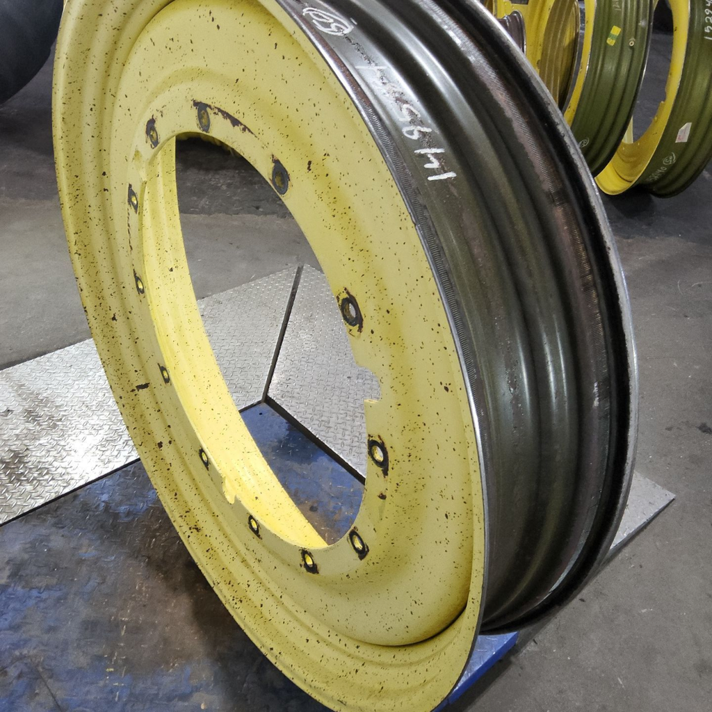 10"W x 50"D, John Deere Yellow 12-Hole Stub Disc