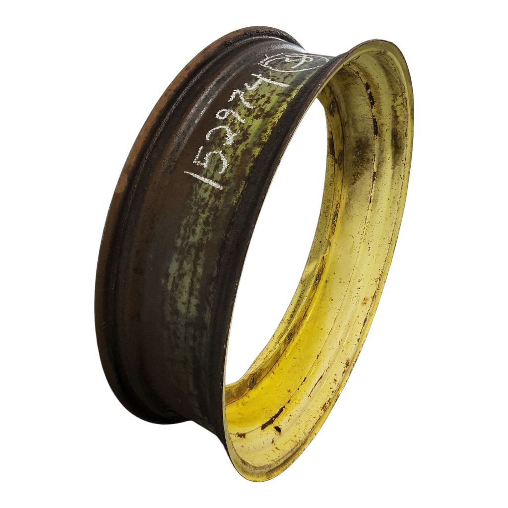 10"W x 38"D, John Deere Yellow 12-Hole Stub Disc