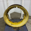 10"W x 38"D, John Deere Yellow 12-Hole Stub Disc