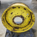 18"W x 38"D, John Deere Yellow 10-Hole Formed Plate
