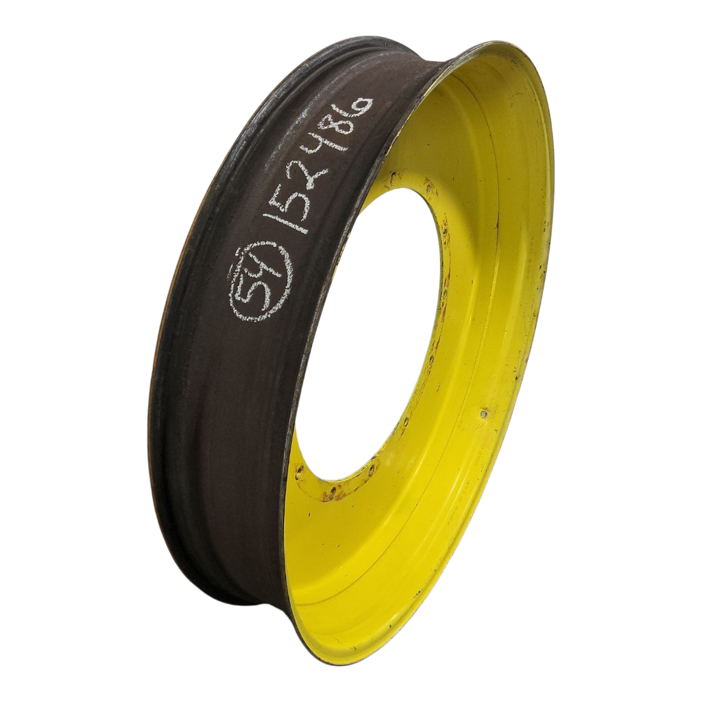 10"W x 54"D, John Deere Yellow 12-Hole Stub Disc