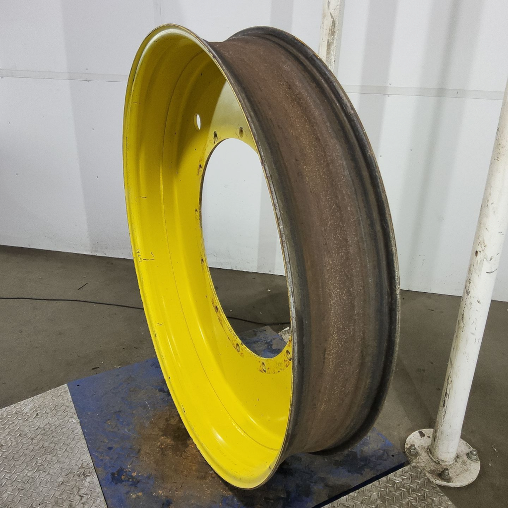 10"W x 54"D, John Deere Yellow 12-Hole Stub Disc