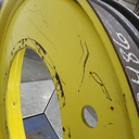 10"W x 54"D, John Deere Yellow 12-Hole Stub Disc