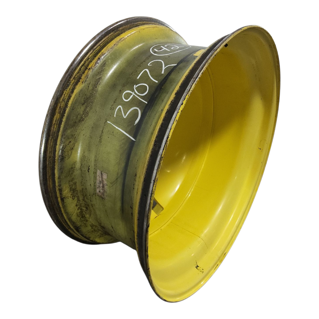 18"W x 42"D, John Deere Yellow 10-Hole Dolly Dual