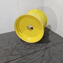 25"W x 26"D, John Deere Yellow 8-Hole Flat Plate