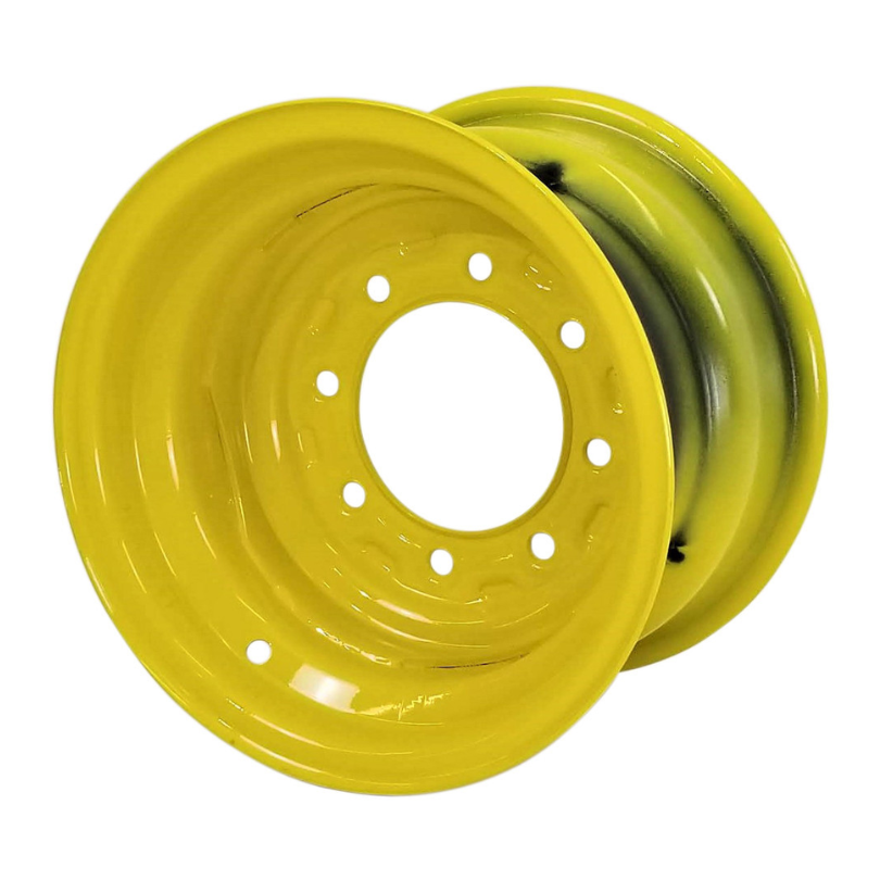 15"W x 10"D, John Deere Yellow 8-Hole Implement