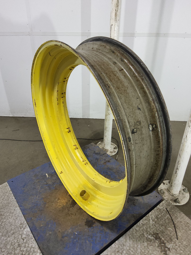 12"W x 46-38"D, John Deere Yellow Single Bevel Step-Up Rim