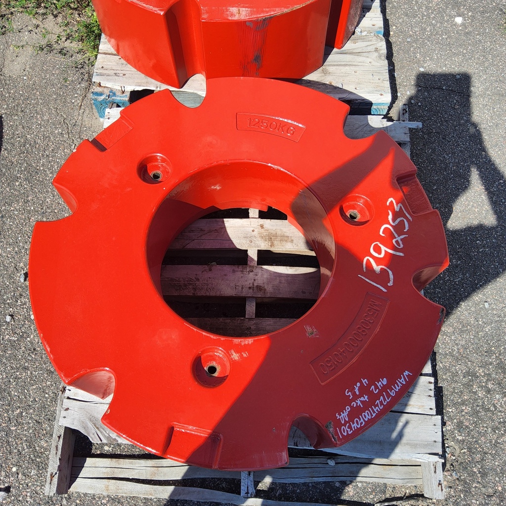 Rear Tractor Wheel Weights, 2750Lbs, Fits Fendt Tractors