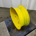 11"W x 28"D, John Deere Yellow 6-Hole Rim, Clamp/Loop Style , 6.25" Offset