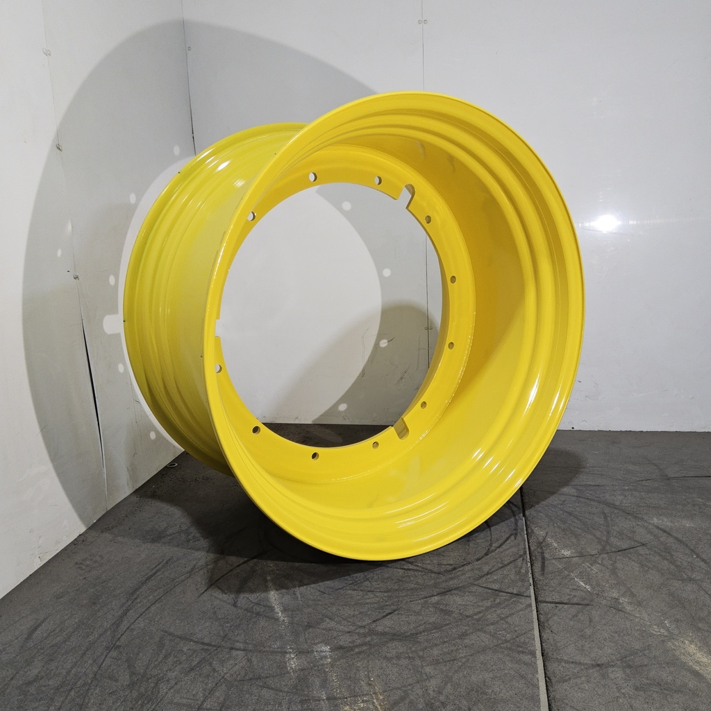 23"W x 42"D, John Deere Yellow 12-Hole Stub Disc , -3.25" Offset