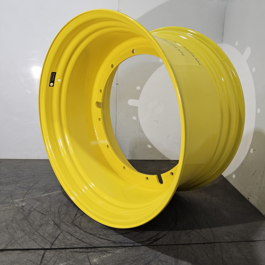 23"W x 42"D, John Deere Yellow 12-Hole Stub Disc , -3.25" Offset