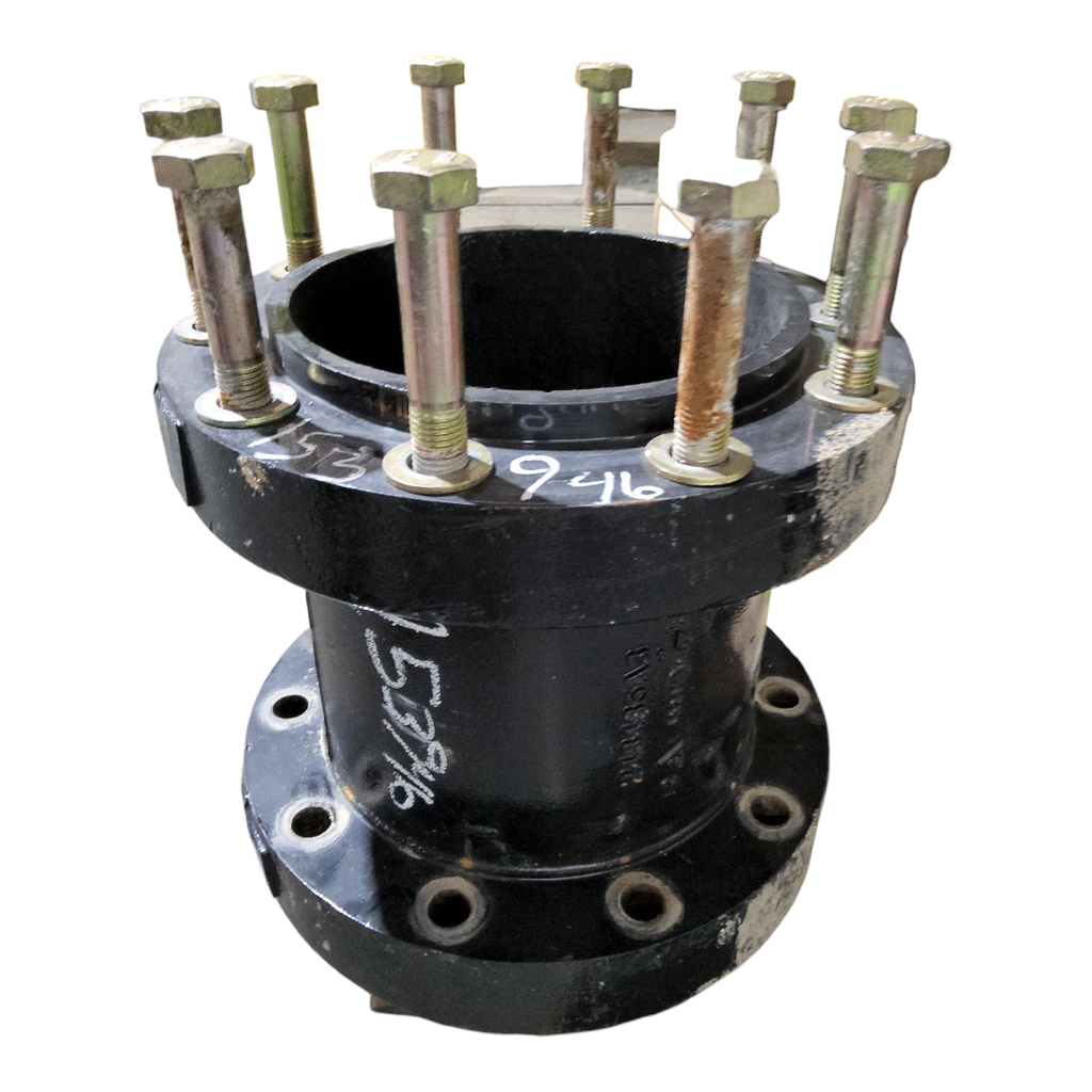 10-Hole 13"L Hub Extension, Black