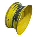 13"W x 30"D, John Deere Yellow 12-Hole Waffle Wheel (Groups of 3 bolts) , 2.88" Offset