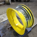 13"W x 30"D, John Deere Yellow 12-Hole Waffle Wheel (Groups of 3 bolts) , 2.88" Offset