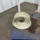 6"W x 16"D, John Deere Yellow 6-Hole Stamped Plate , 1.62" Offset