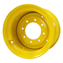 12"W x 16.5"D, Industrial Yellow  8-Hole Skid Steer