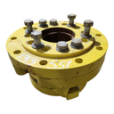 10-Hole Wedg-Lok OE Style, 4.72" (120.02mm) axle, John Deere Yellow