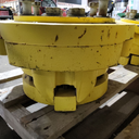 10-Hole Wedg-Lok OE Style, 4.72" (120.02mm) axle, John Deere Yellow