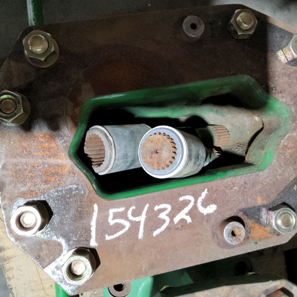 12"L Combine Frame Extension John Deere Green