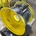 27"W x 38"D, John Deere Yellow 20-Hole Formed Plate , 1" Offset