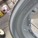 16"W x 42"D, Case IH Silver Mist 12-Hole Waffle Wheel (Groups of 3 bolts)