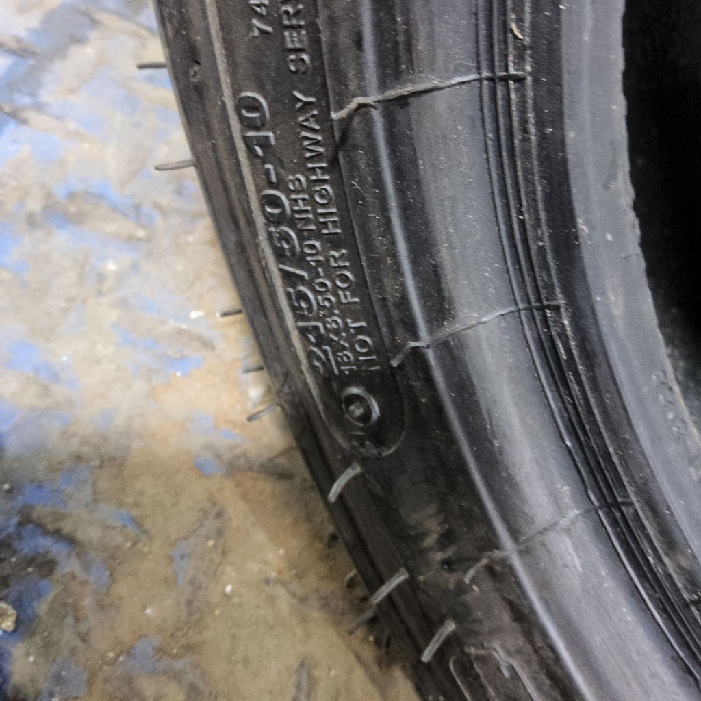 18x8.50-10 Carlisle Trac Chief R-4 B (4 Ply), 99%