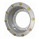 10 to 10-Hole 7"L Extension Starter Hat(For 2-pc Spool Style), Case IH Silver Mist