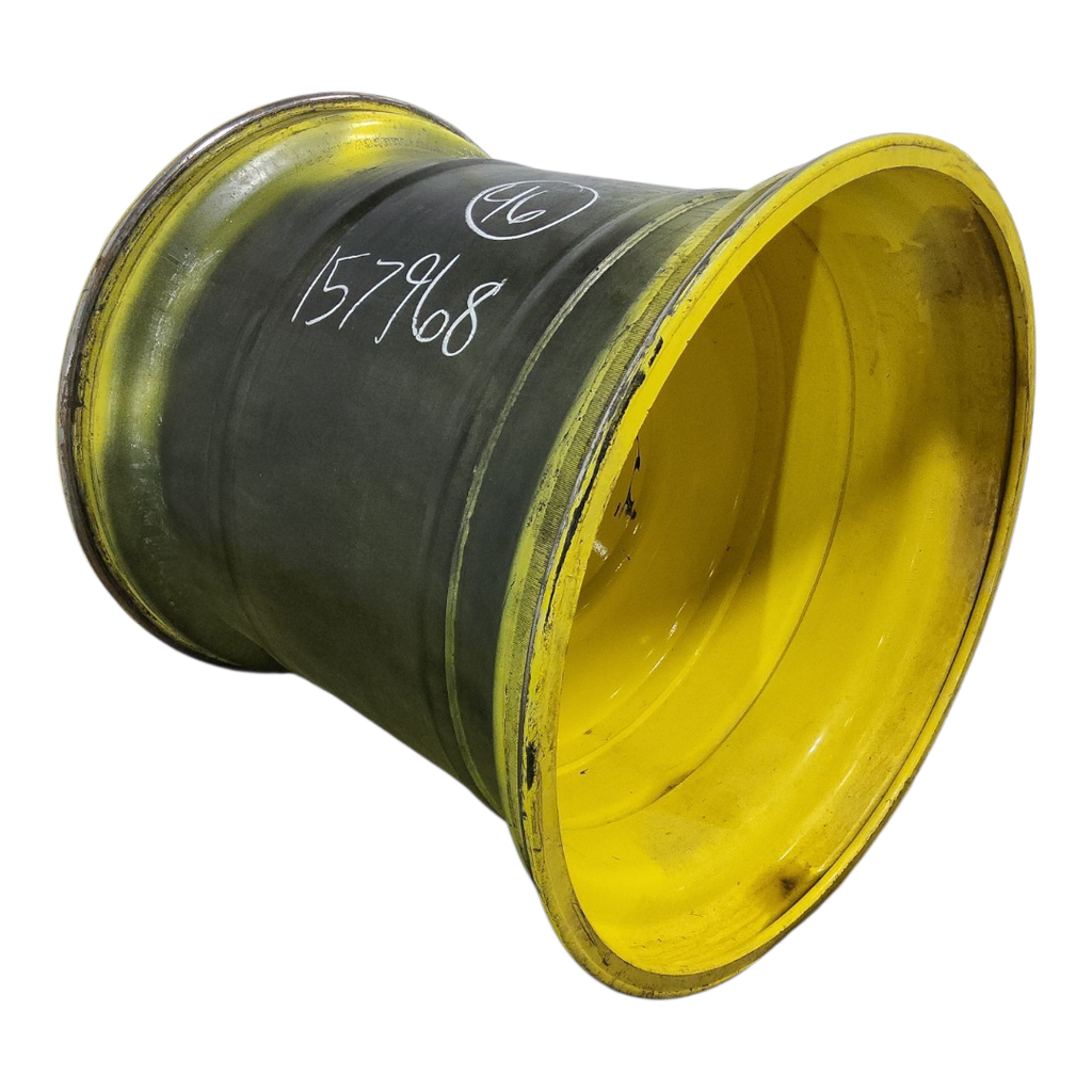 44"W x 46"D, John Deere Yellow 20-Hole Formed Plate , 1.12" Offset