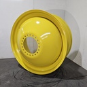 18"W x 42"D, John Deere Yellow 20-Hole Dolly Dual , -15" Offset