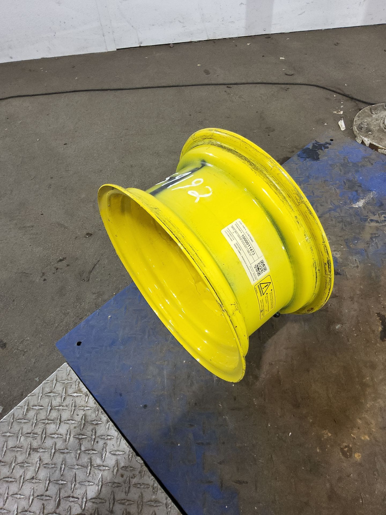 7"W x 14"D, John Deere Yellow 6-Hole Implement , 1.75" Offset