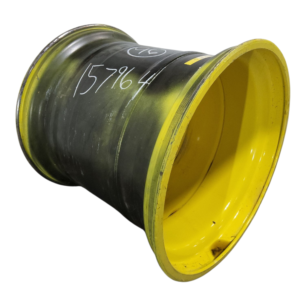 44"W x 46"D, John Deere Yellow 20-Hole Formed Plate , 1.12" Offset