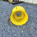 10.5"W x 12"D, John Deere Yellow 6-Hole Implement , 2.12" Offset