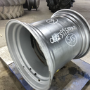 30"W x 30"D, Case IH Silver Mist 10-Hole Formed Plate , 1.5" Offset