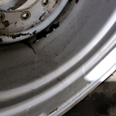 30"W x 30"D, Case IH Silver Mist 10-Hole Formed Plate , 1.5" Offset