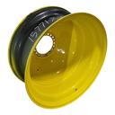 18"W x 42"D, John Deere Yellow 20-Hole Dolly Dual , -15.12" Offset