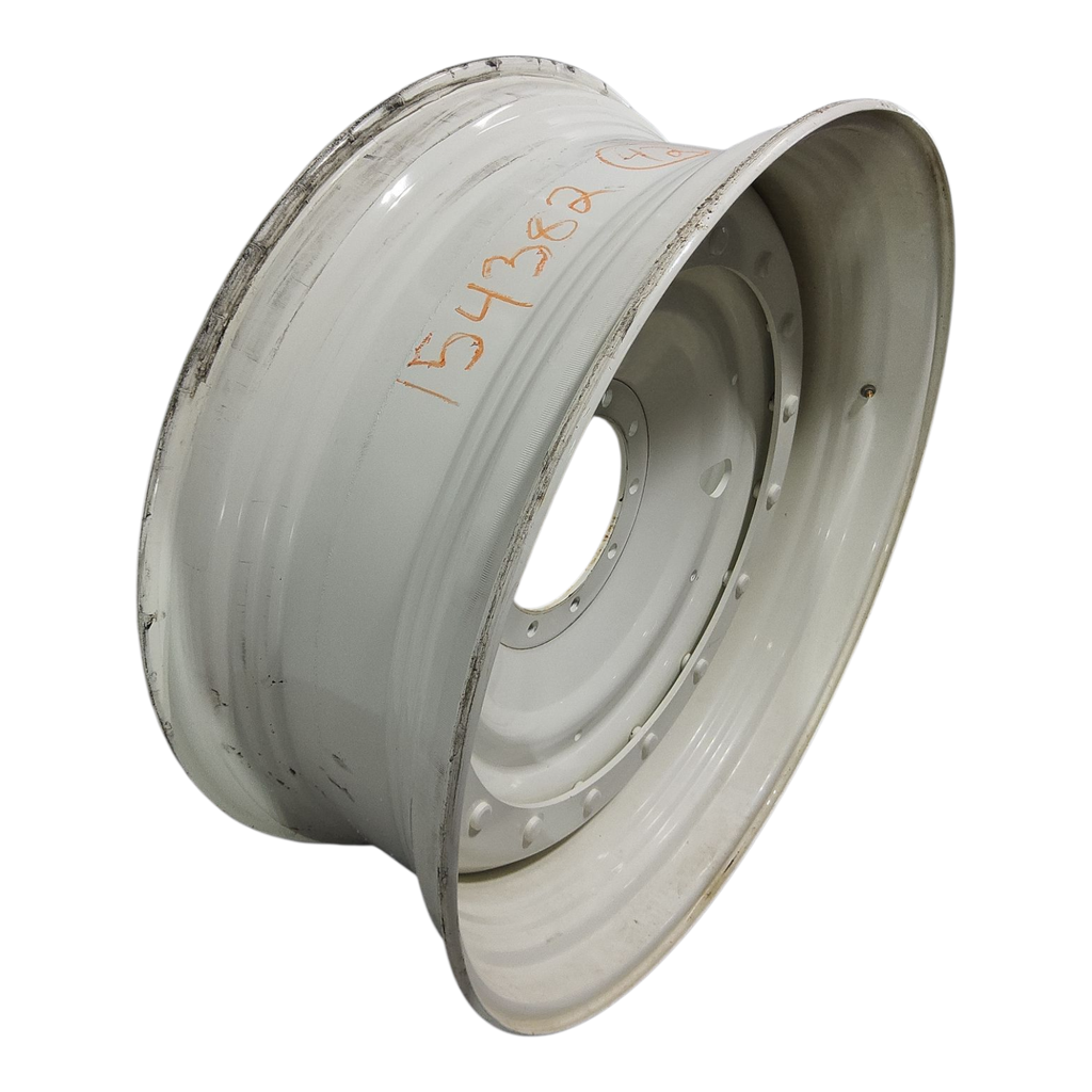 16"W x 42"D, New Holland White 16-Hole Stub Disc , 1.88" Offset