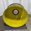 18"W x 38"D, John Deere Yellow 10-Hole Dolly Dual , -15.38" Offset