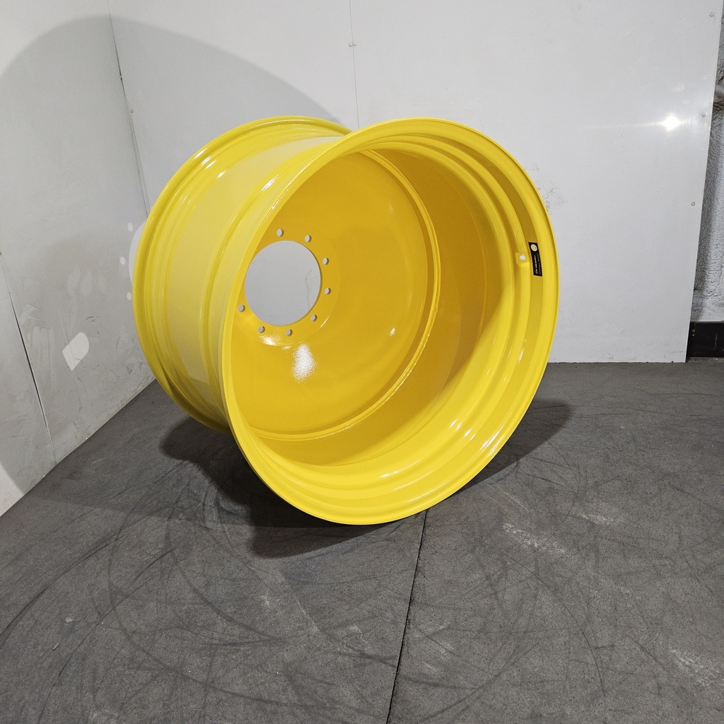 23"W x 38"D, John Deere Yellow 10-Hole Dolly Dual , -16.25" Offset