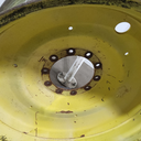 18"W x 38"D, John Deere Yellow 10-Hole Formed Plate , -3.25" Offset